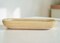 Paulownia Wood Oval Tray Decorative Dough Bowl Style Centerpiece Tray-AW212918